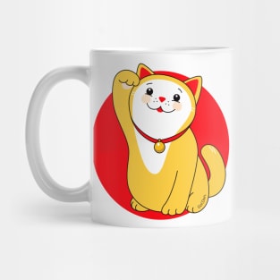 Manekineko Lucky Cat - Wealth Mug